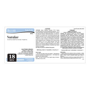 Label RTU Ars 818 Neutral Carpet Rinse