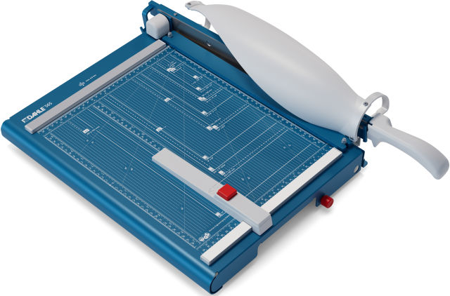 Dahle Premium Guillotines are self-sharpening, ultra-precise, and long-lasting.