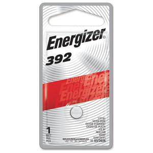 Energizer 392 Size 1.5V Silver Oxide Button Battery 1 Pack