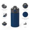 Genesis 12 ounce Vacuum Insulated Stainless Steel Tumbler, Indigo slideshow image 7 Genesis 12 ounce Vacuum Insulated Stainless Steel Tumbler, Indigo slideshow image 7