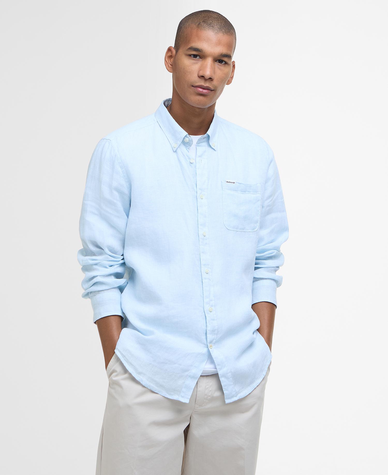 Linton Tailored Long-Sleeved Shirt image number 0
