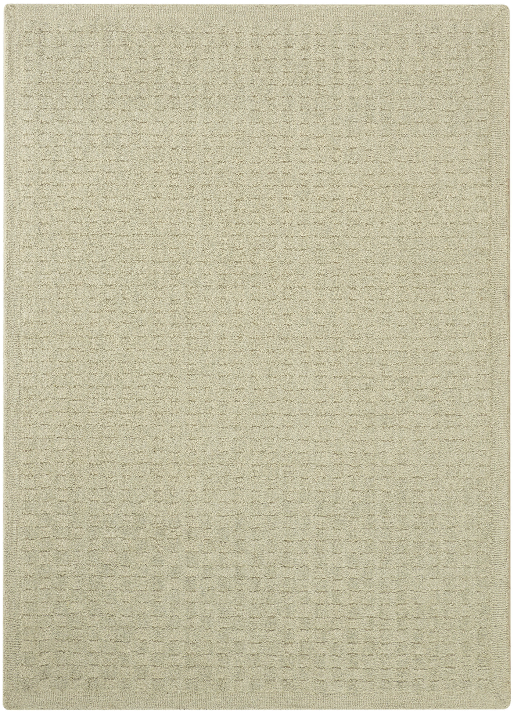 DKNY Pure Grids 3'9" x 5'9" Light Green Contemporary Indoor Rug