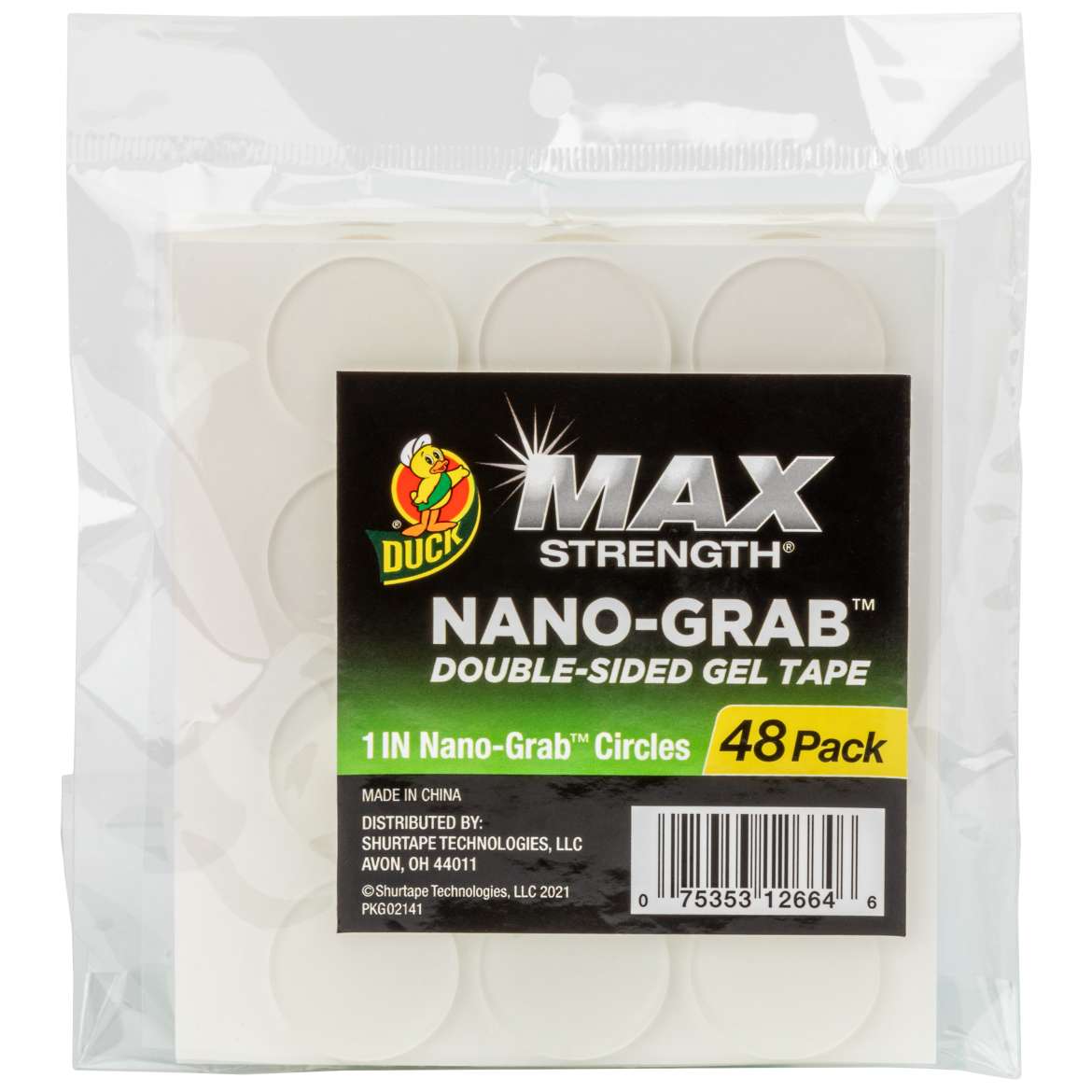 Duck Max Strength® Nano-Grab® Gel Tape Circles