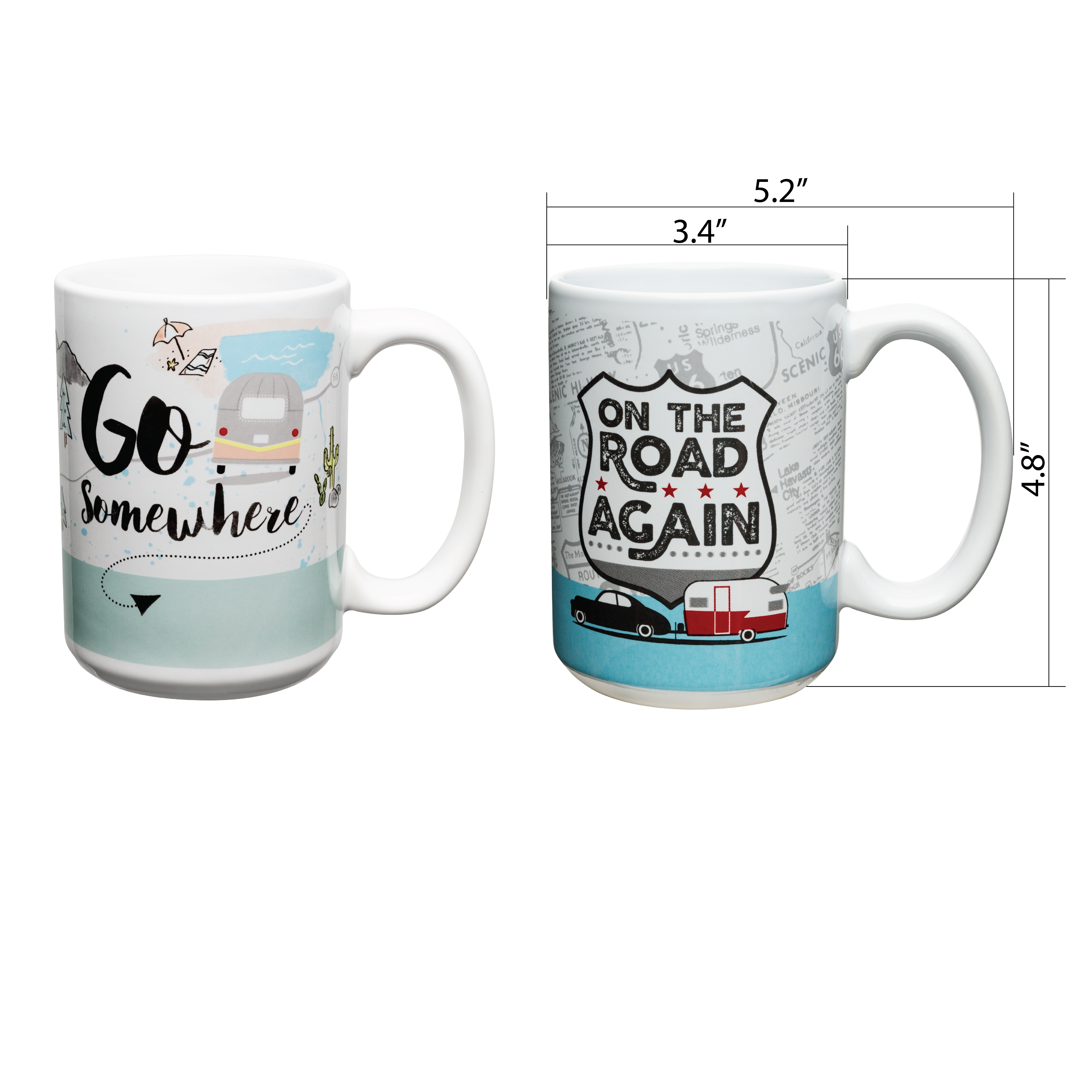 Adventurer 15 oz. Coffee Mug, Go Somewhere