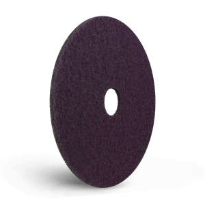 Hillyard, Trident Black Diamond 8000 Round Floor Pad, 20", Purple