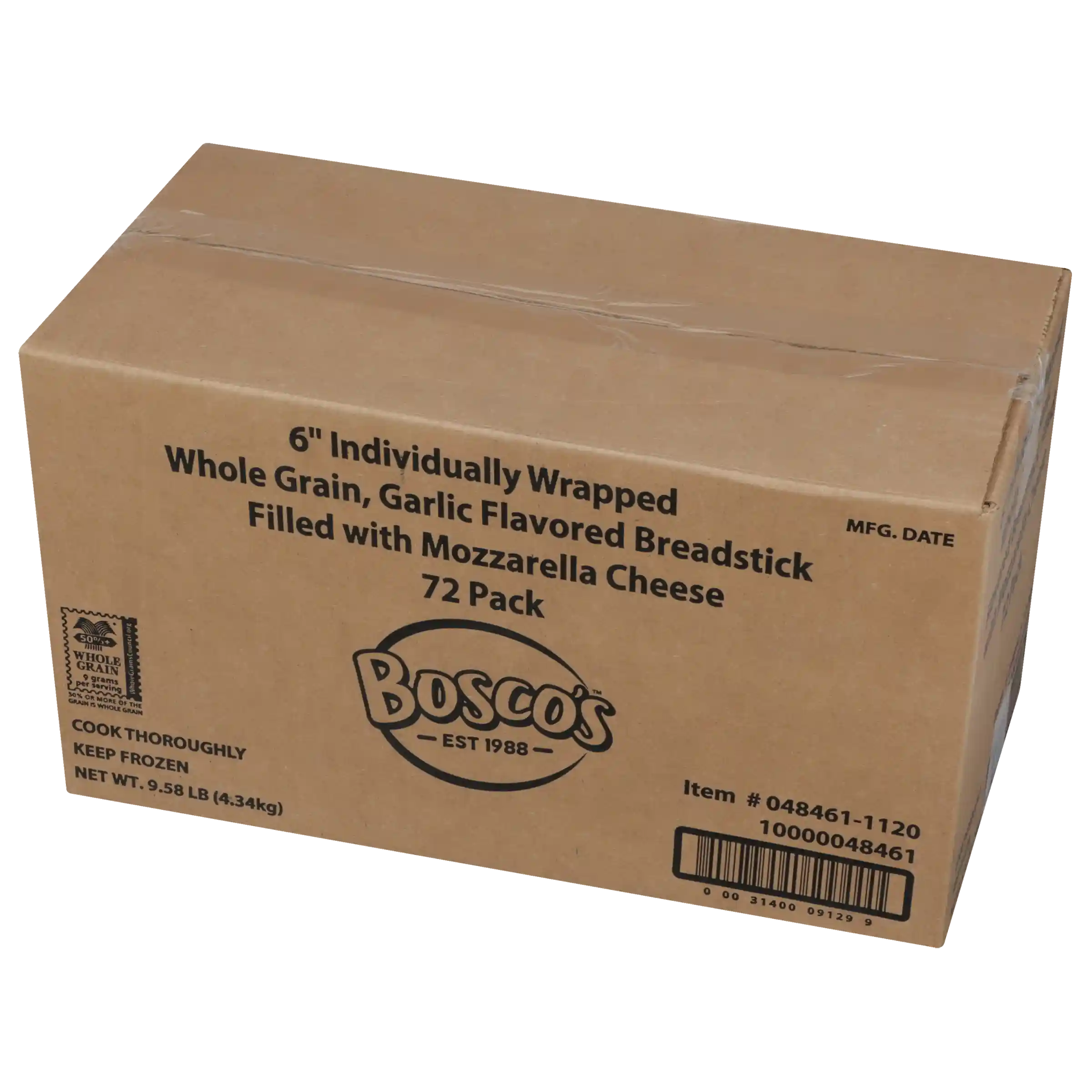 Bosco® Individually Wrapped Whole Grain Garlic Flavored Cheese Stuffed Breadsticks, 2.23 oz._image_41