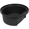 Rubbermaid Commercial, BRUTE, Dome, Resin, 44 gal, Black, Receptacle Lid