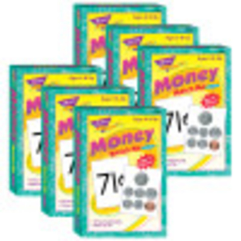 Money Match Me® Cards, 6 Sets