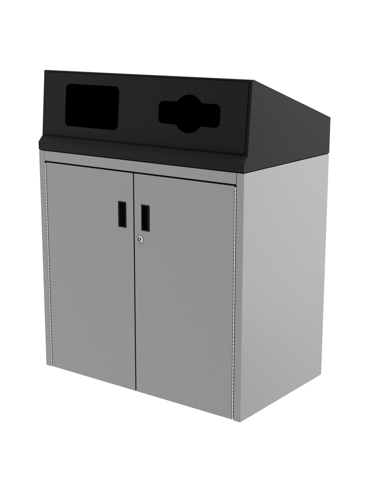 VANTAGE – Double – Unit – Mixed-Full – Black-Silver
