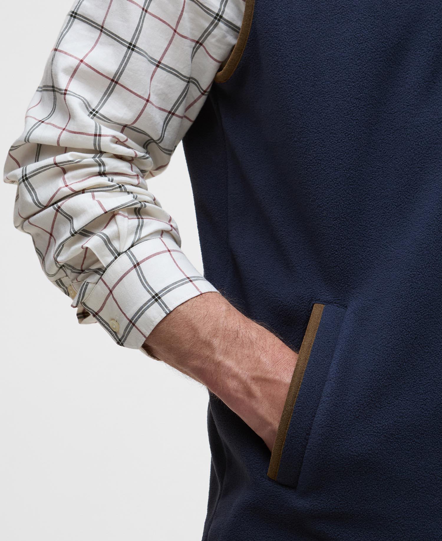 Harwood Half-Zip Fleeced Gilet image number 5