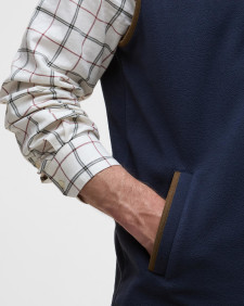 Harwood Half-Zip Fleeced Gilet 