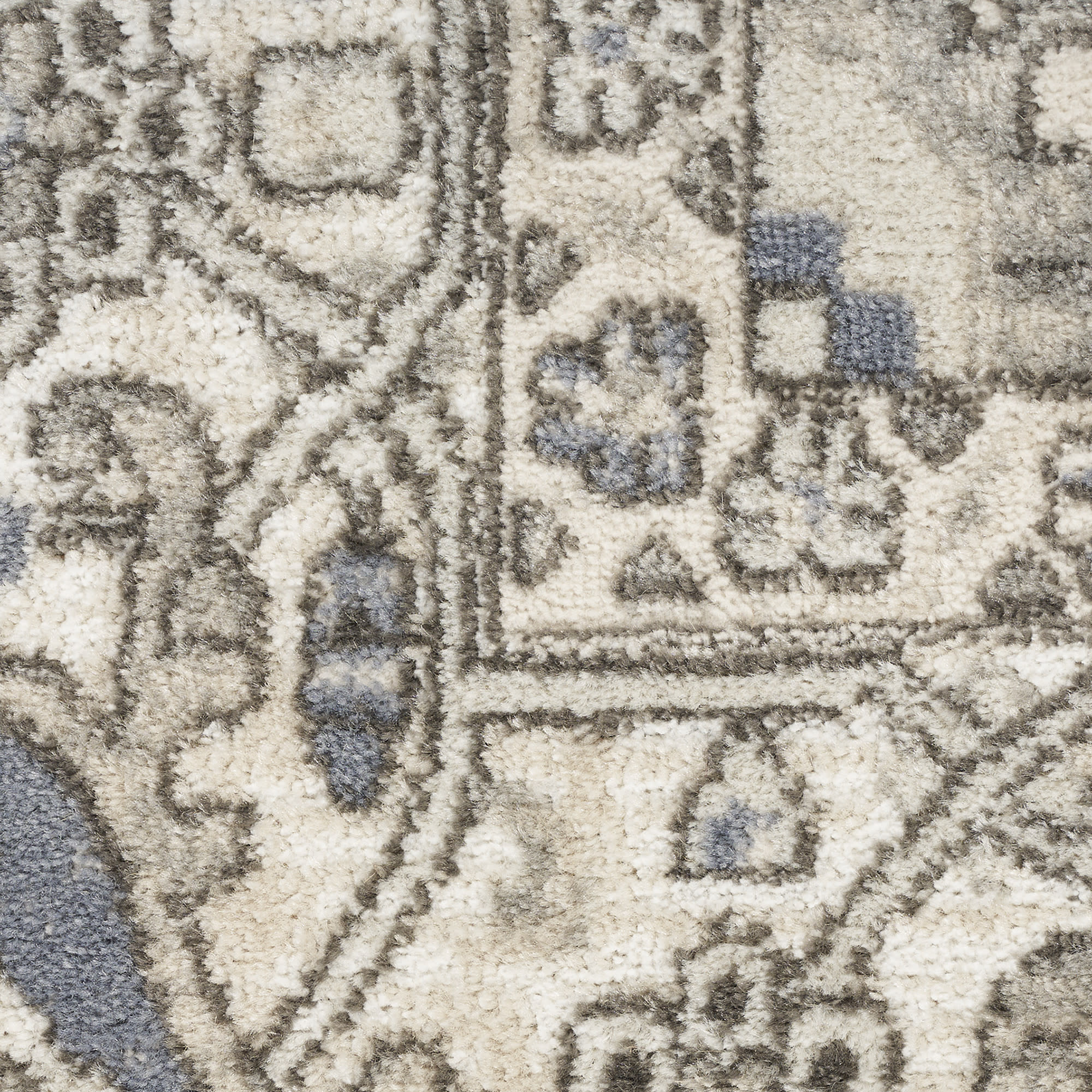 Nourison Quarry 7' x 10' Blue Vintage Indoor Rug