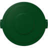 Carlisle, Bronco, Round, Polyethylene, 32 gal, Plastic, Green, Receptacle Lid