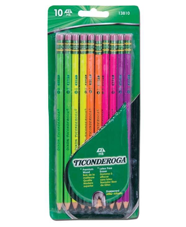 Premium Neon Wood Pencils,...