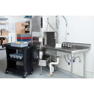 Rubbermaid Commercial, Cutlery Bin, Gray