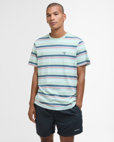 Houstead Striped T-Shirt Pale Apple