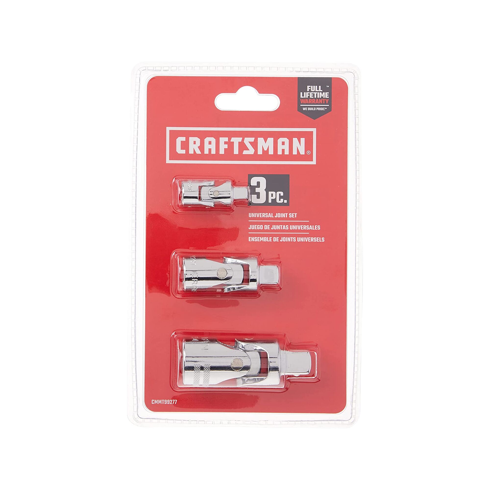 View of CRAFTSMAN Sockets: Universal Joint packaging