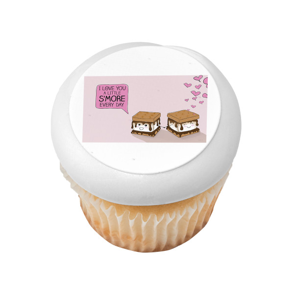 A Little S'more Every Day PhotoCake® Edible Image®
