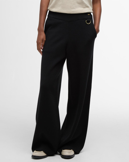 Anise Knitted Trousers Classic Black