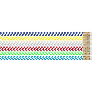 Chevron Chic Pencil, Pack of 144