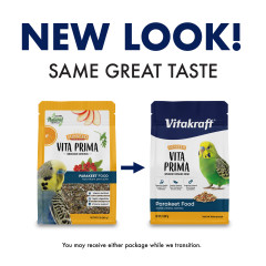 Image of Vitakraft Sunseed Vita Prima Parakeet Food, 2 lb