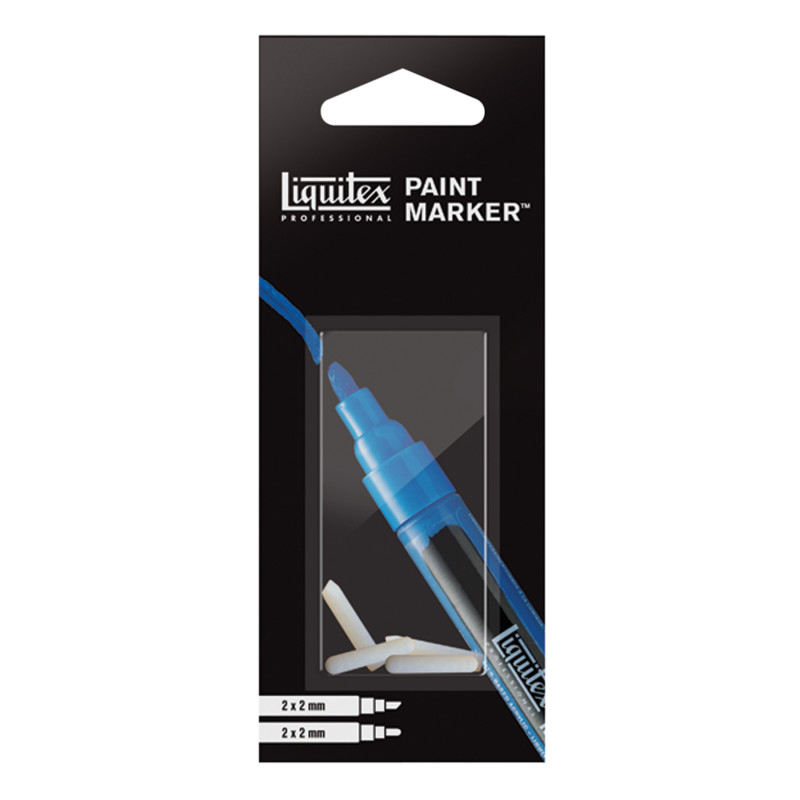 Professional Acrylic Paint Marker, Replacement Fine Nibs, Set of 4