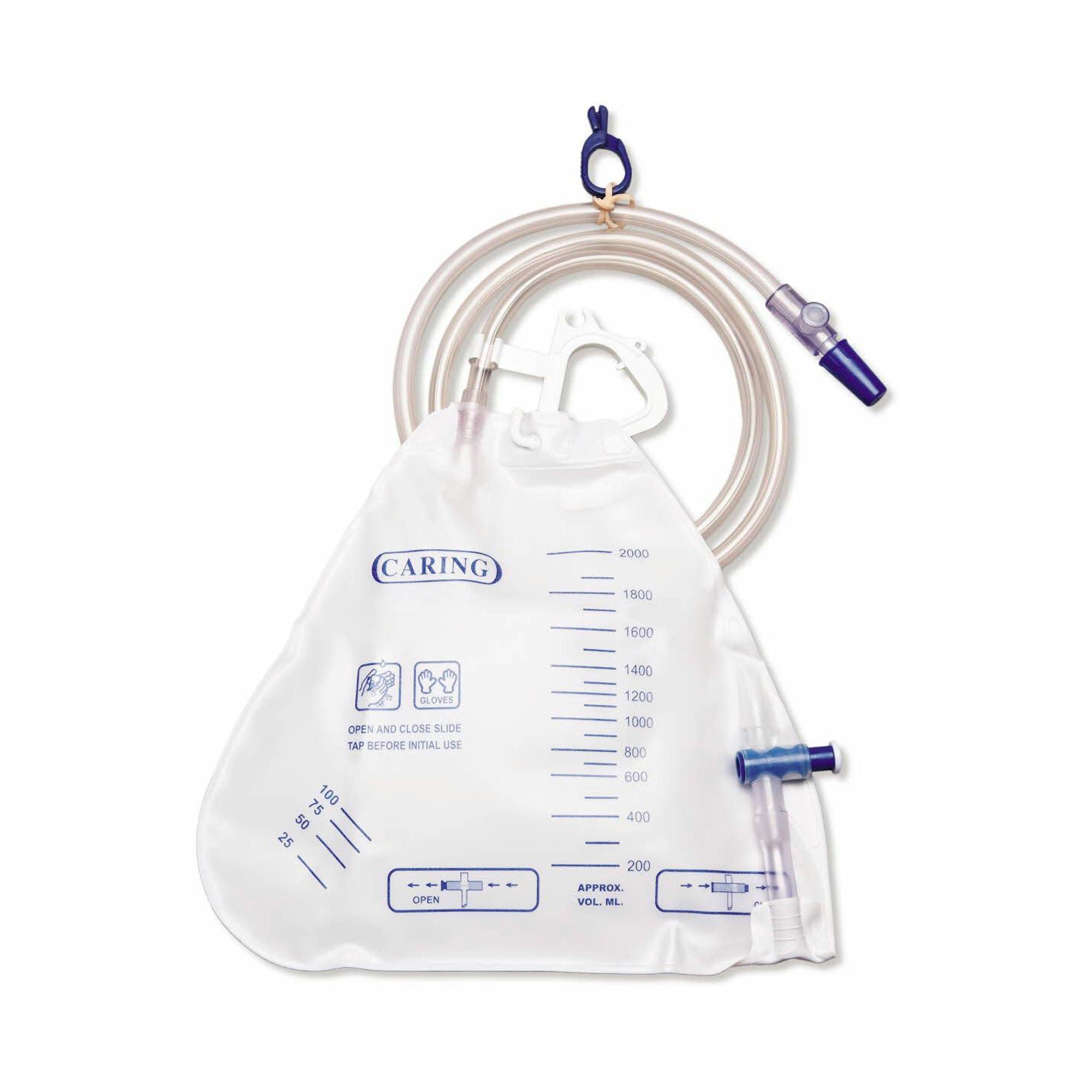 Medline® Urinary Drain Bag With Anti-Kink Drain Tube