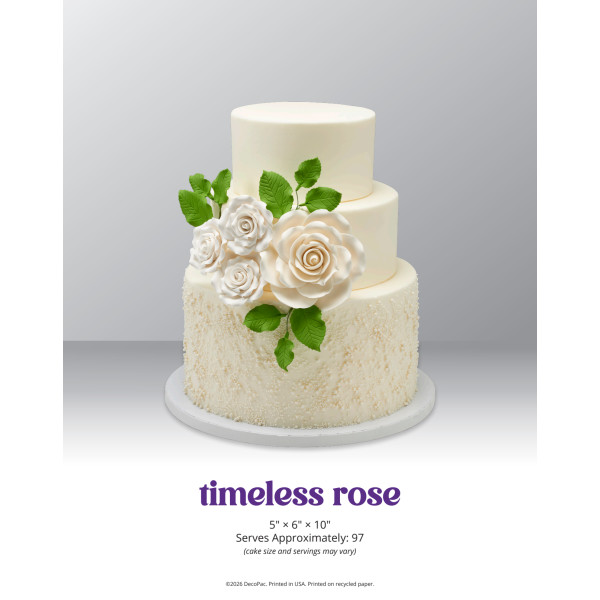 Timeless Rose The Magic of Cakes® Wedding Page