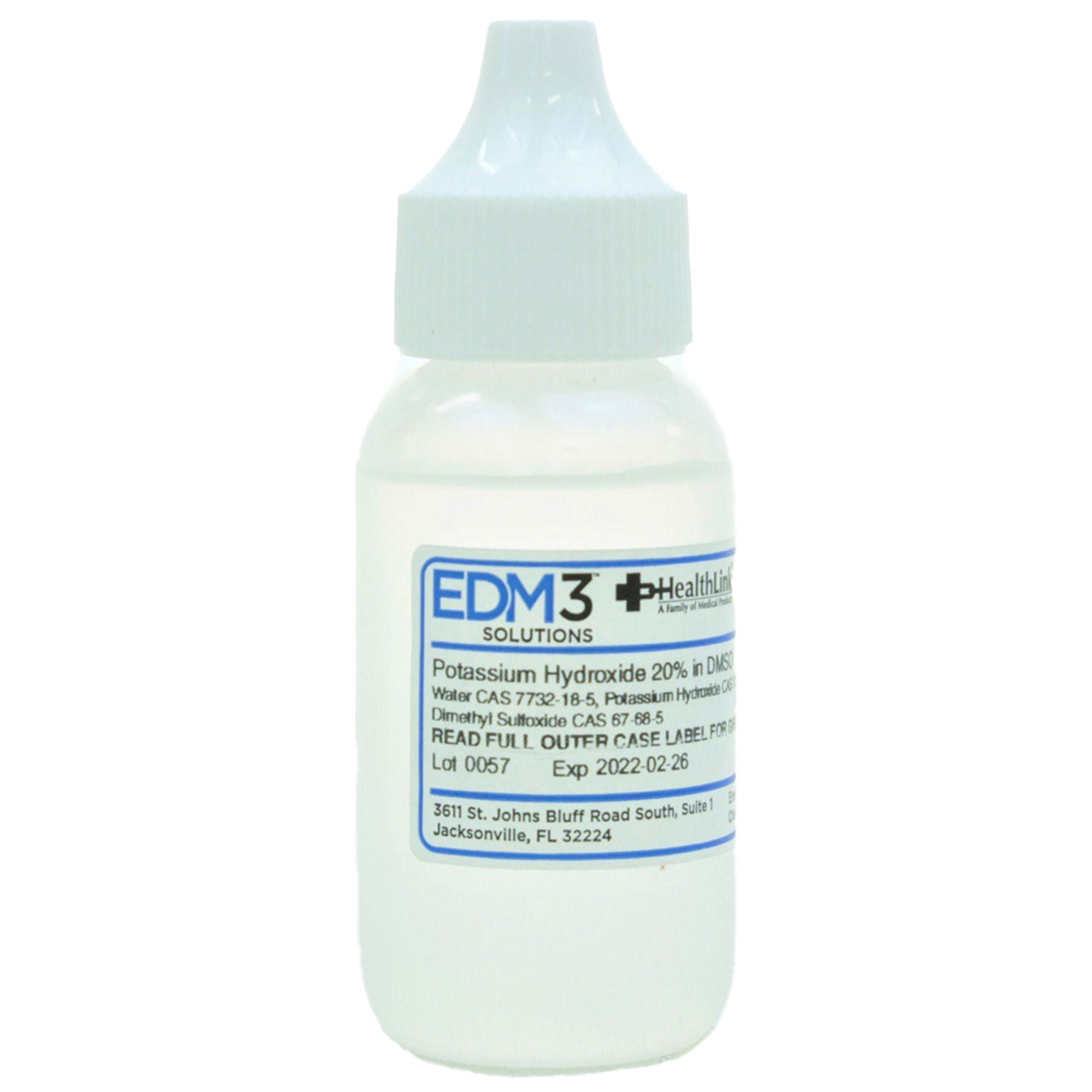 EDM 3 LLC STAIN, POTASSIUM HYDROXIDE 20%30ML BICINF