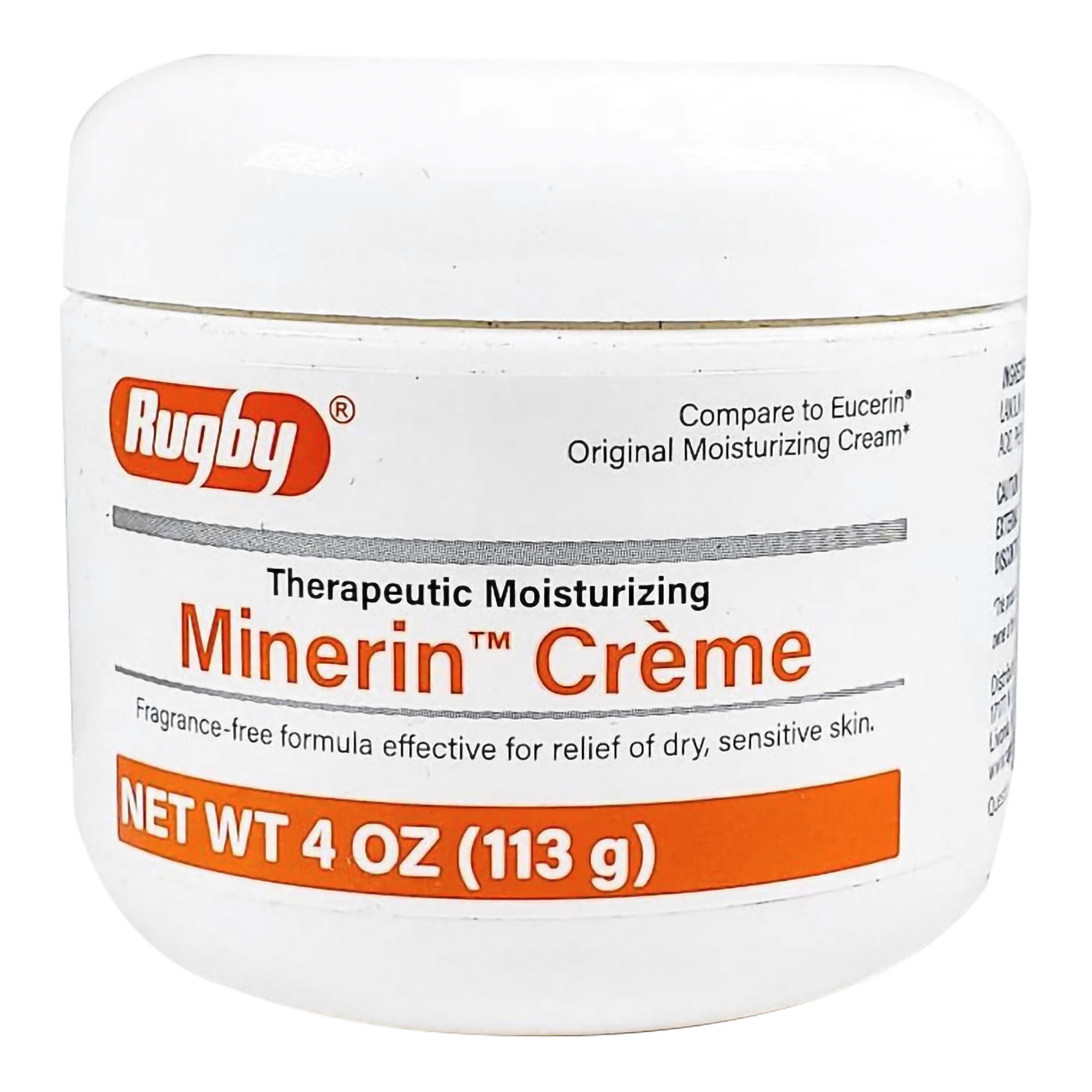 Rugby® Therapeutic Moisturizing Minerin™ Crème, 4-ounce Jar