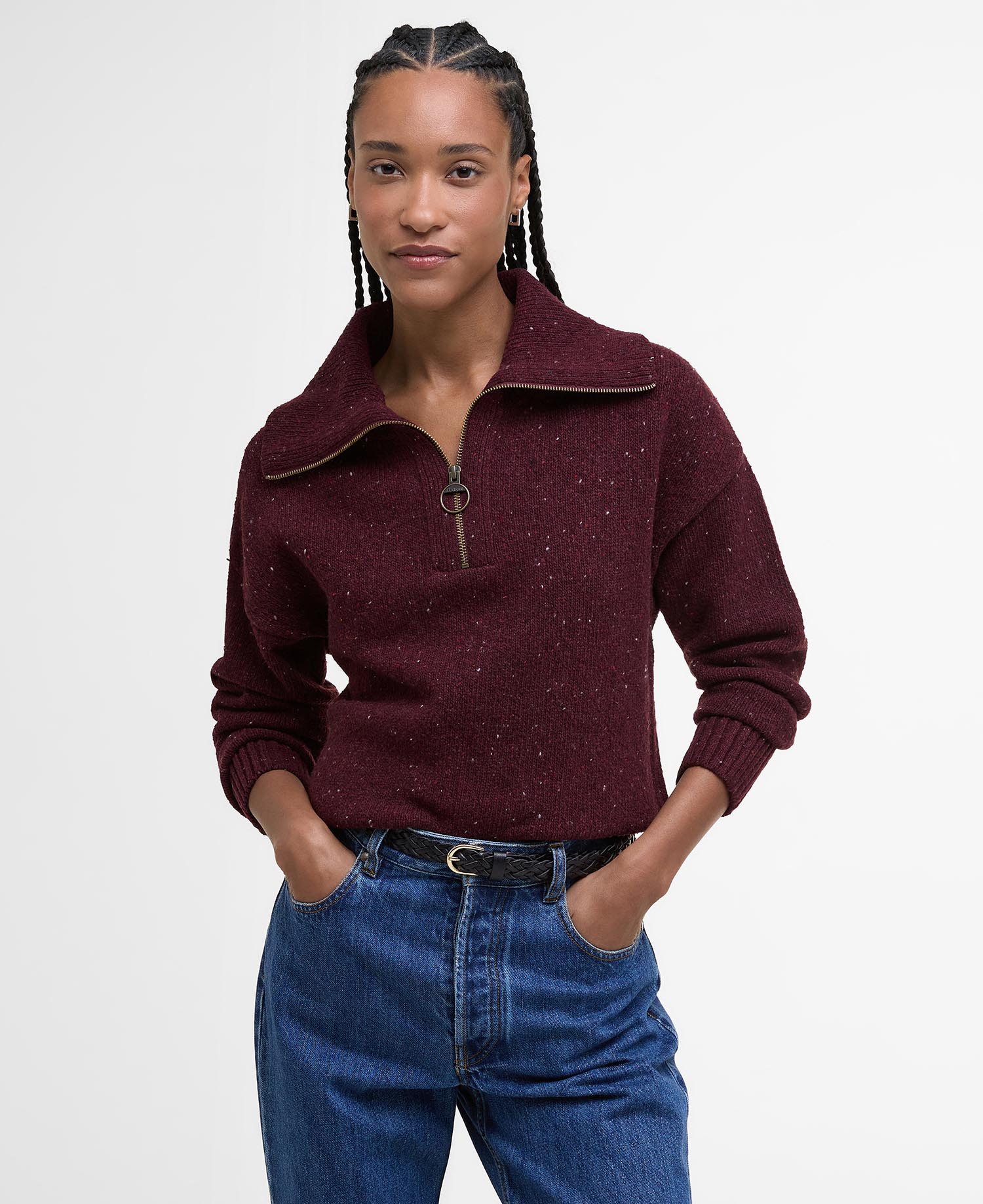 Maglione con zip corta Lavensdale image number 0