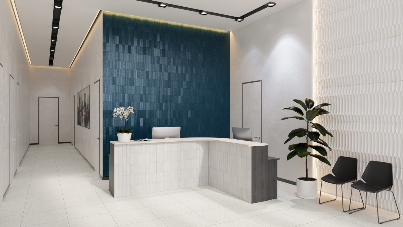 Vellum Beige 3x8 and Blue 3x8 Binding