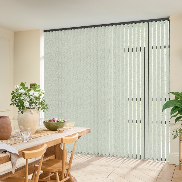 Bromley Blackout Duck Egg Vertical blind