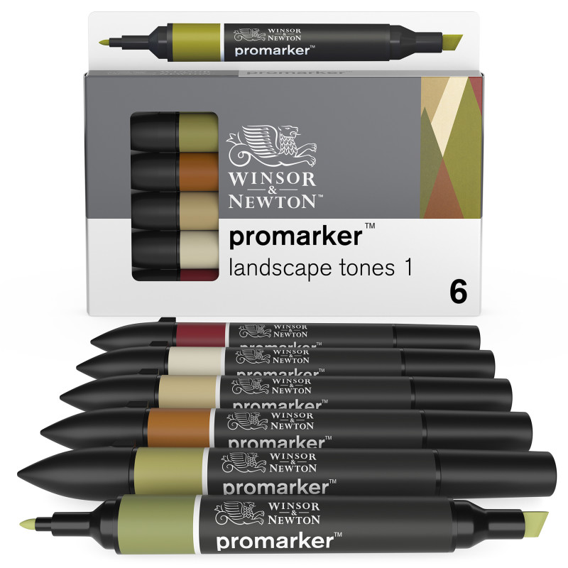 Promarker™ Landscape Tones 1, Set of 6