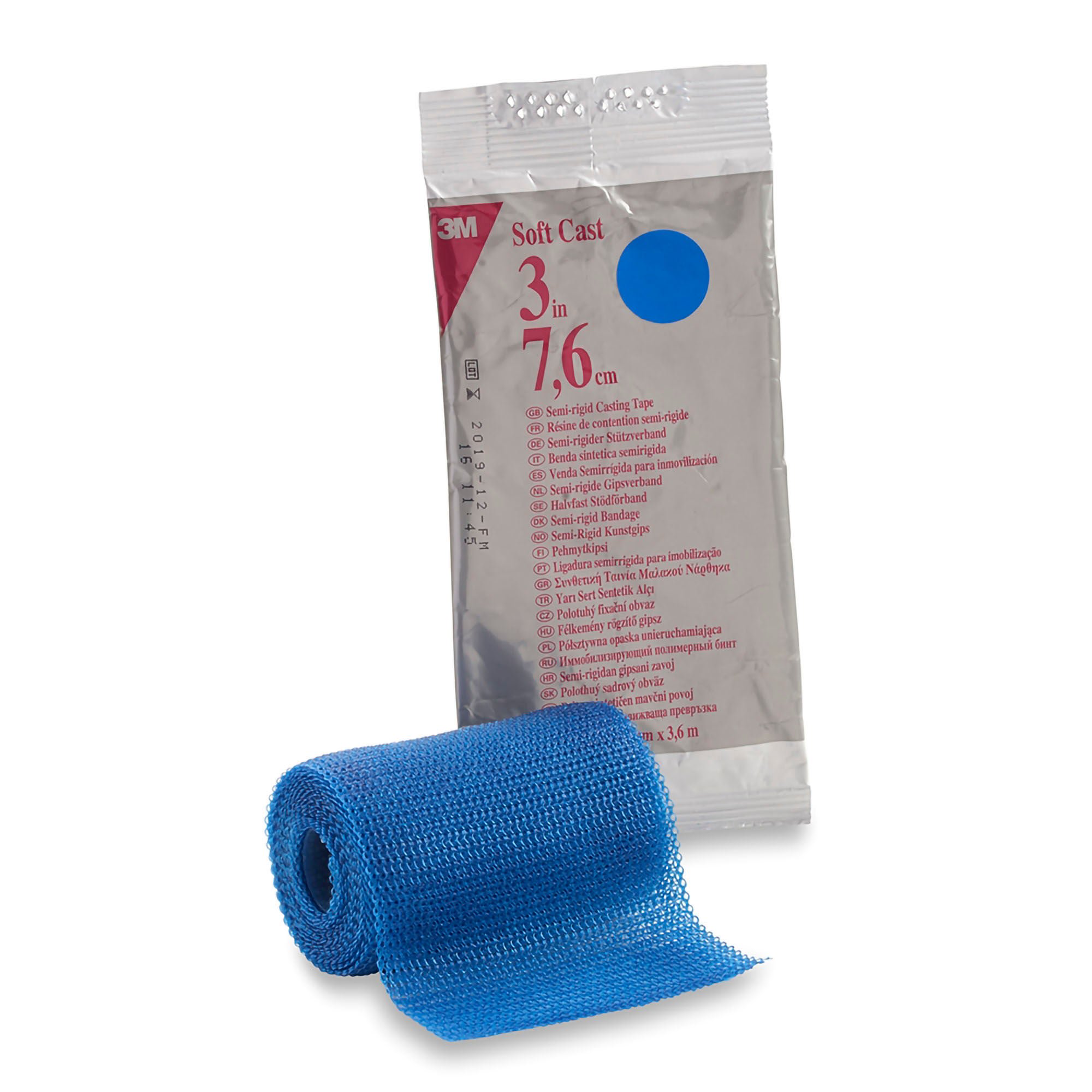 Solventum Corporation TAPE, CAST SCOTCHCAST 3"X4YDS SOFT BLU (10RL/CS) 3MORTH