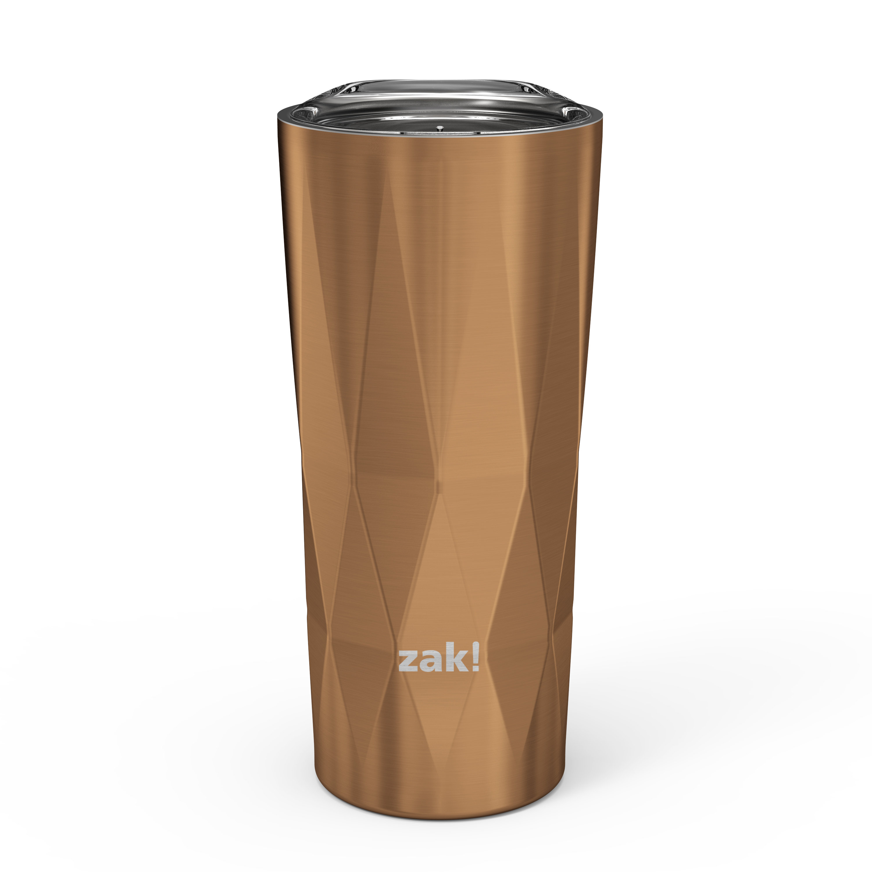 Fractal 16 ounce Vacuum Insulated Stainless Steel Tumbler, Copper slideshow image 1 Fractal 16 ounce Vacuum Insulated Stainless Steel Tumbler, Copper slideshow image 1