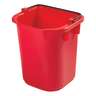 Rubbermaid Commercial, 5qt, Pail, Red
