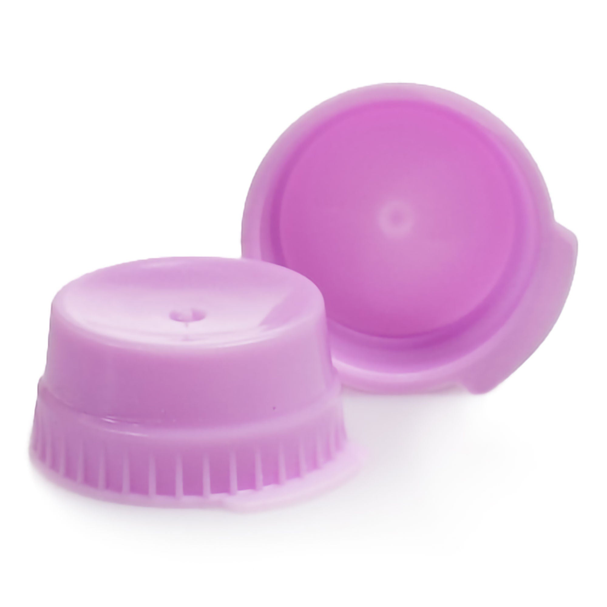 McKesson Snap Cap Closure, Lavender, Polyethylene, for use with 16mm Tubes