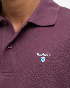 Sports Short-Sleeved Polo Shirt Burnt Heather