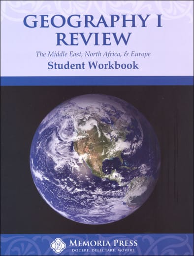 Memoria Press Geography 1 Review Student Workbook (Middle East, North Africa, & Europe)