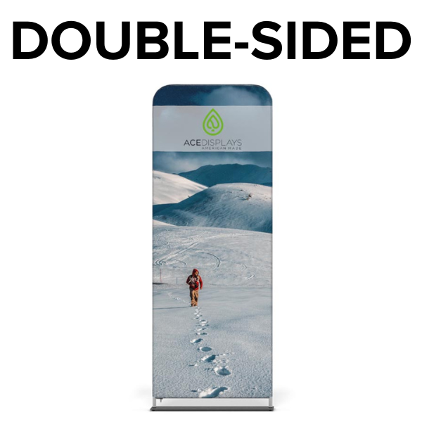 36"w x 78"h Double-Sided Graphic
