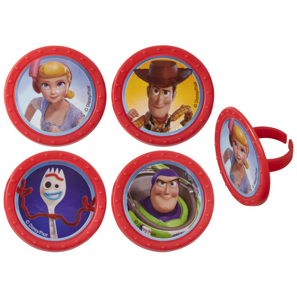 Disney and Pixar's Toy Story 4 Toys Play Cupcake Rings