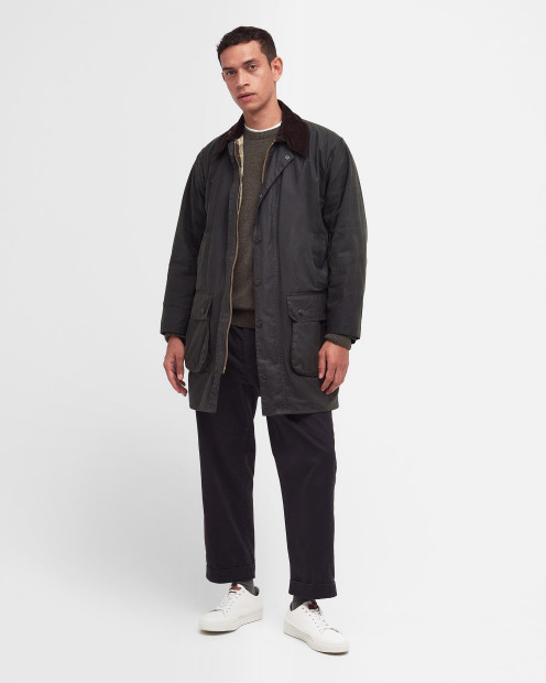 Border® Waxed Jacket Sage