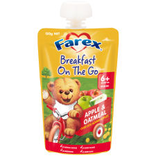 Farex® Breakfast On The Go Apple & Oatmeal 6+ Months 120g