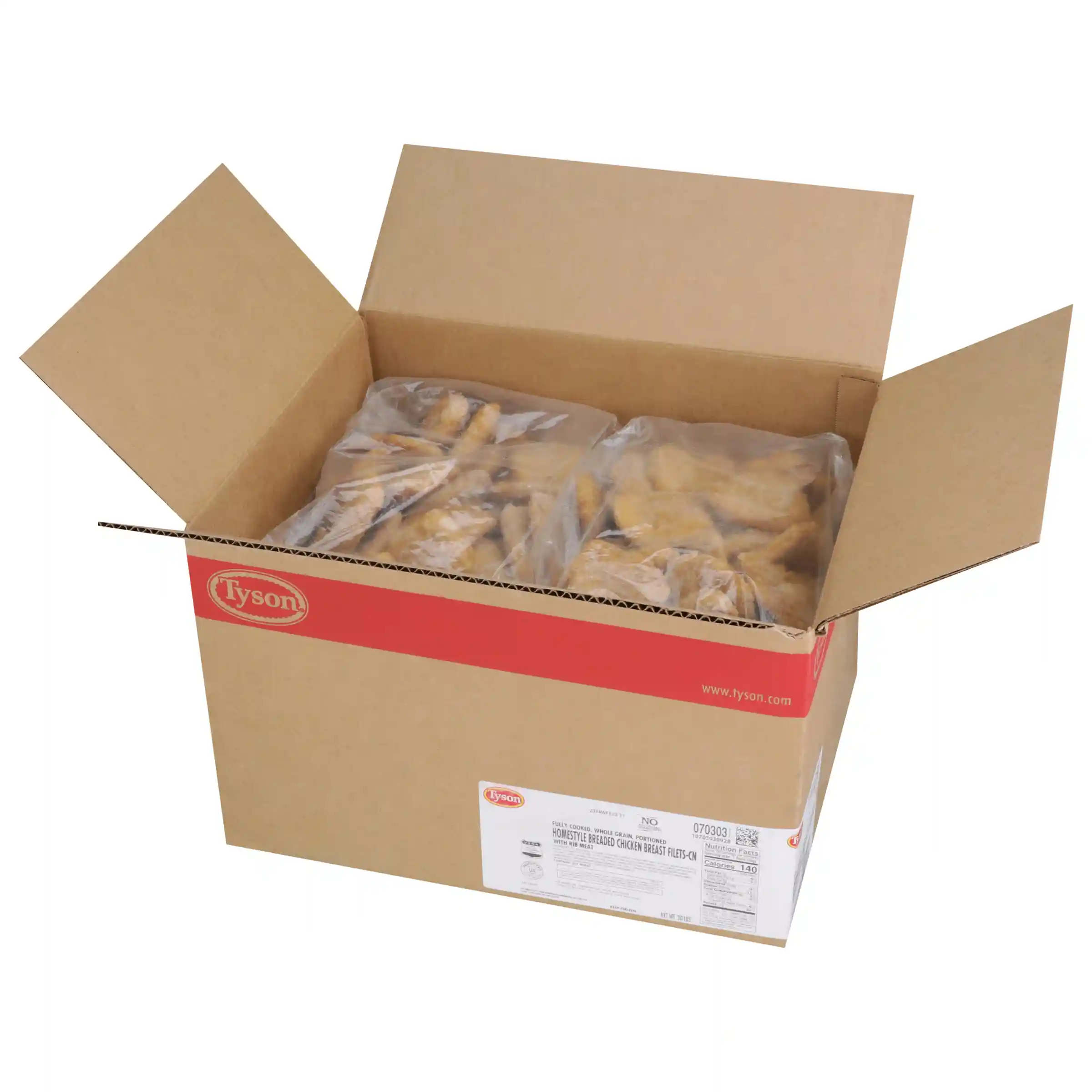 Tyson® Fully Cooked Whole Grain Breaded Southern Style MWWM Chicken Breast Filets, CN, 2.12 oz. _image_4