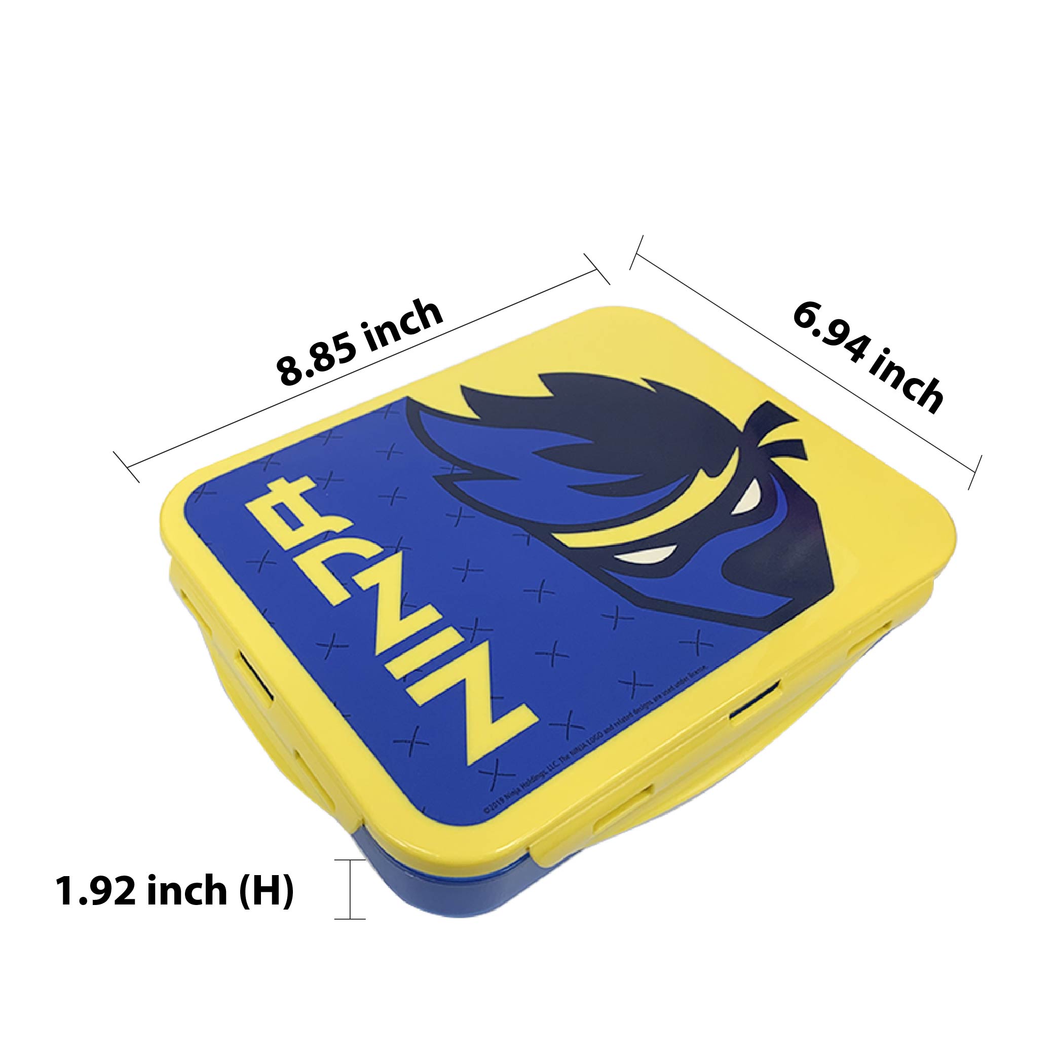 Ninja 3-section Reusable Bento Boxes, Video Games, 2-piece set slideshow image 3 Ninja 3-section Reusable Bento Boxes, Video Games, 2-piece set slideshow image 3