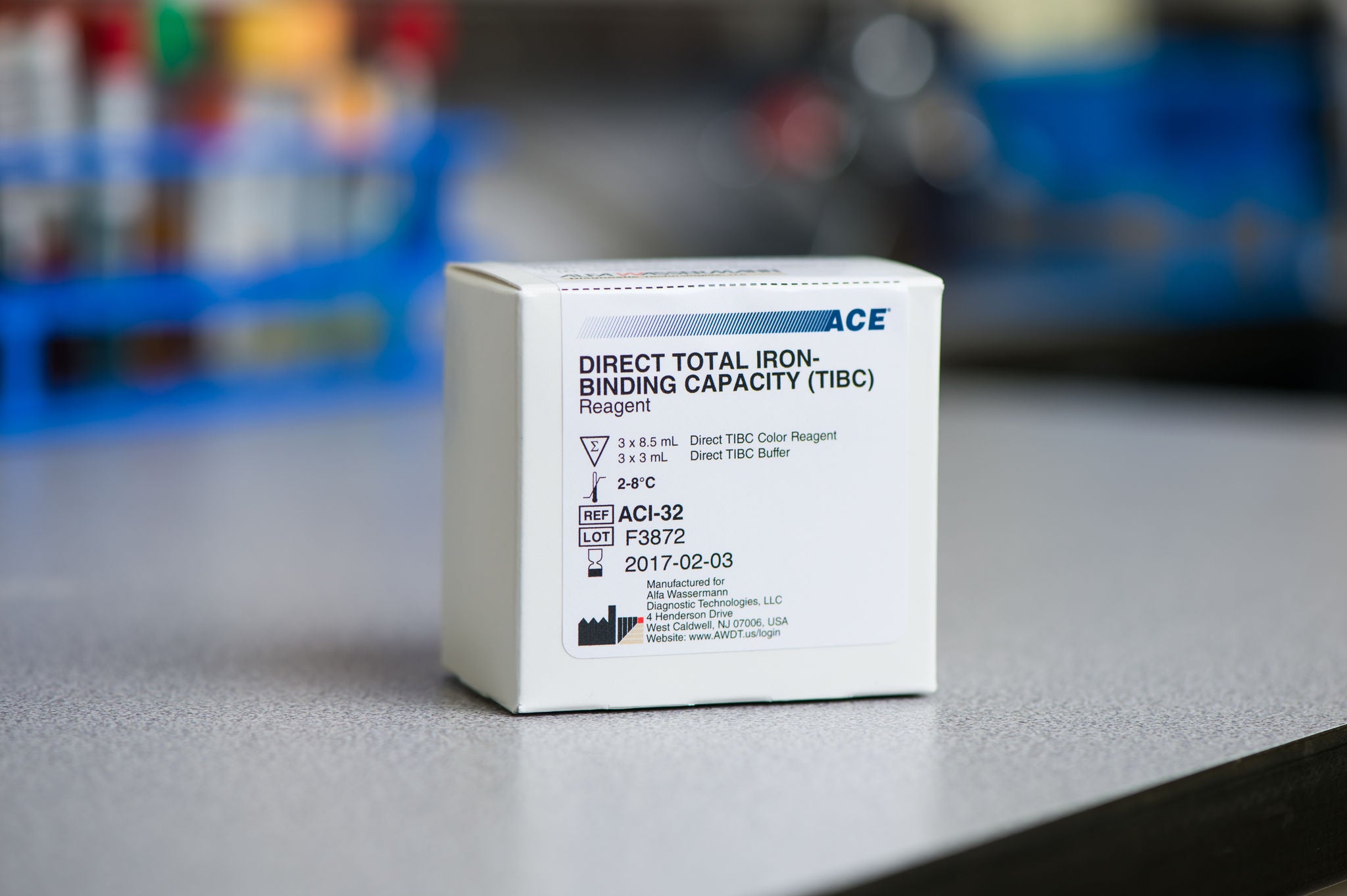Ace® Reagent Kit for Ace and Ace Alera Analyzers, TIBC test