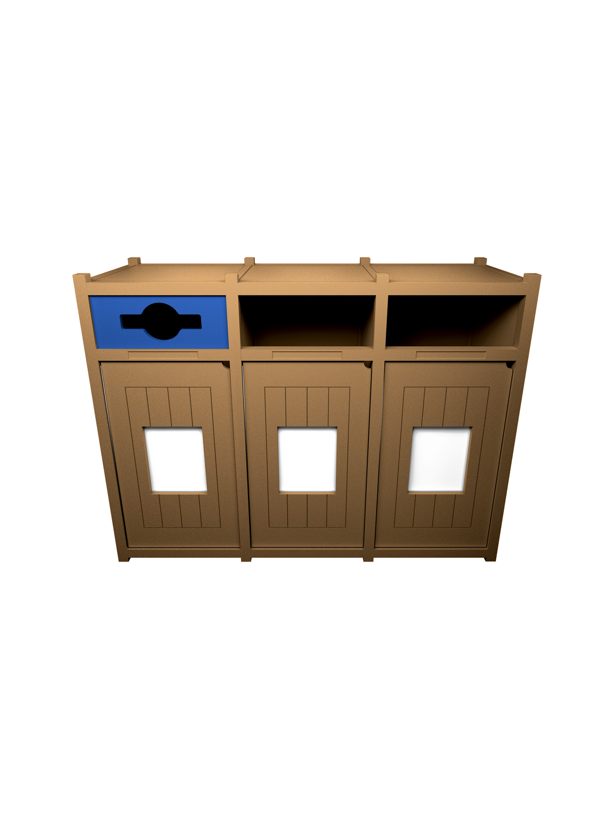 VISION – Triple – Unit – Mixed-Full-Full – Cedar-Blue