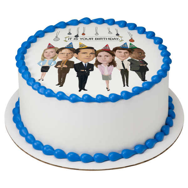 The Office It Is Your Birthday. PhotoCake® Edible Image®