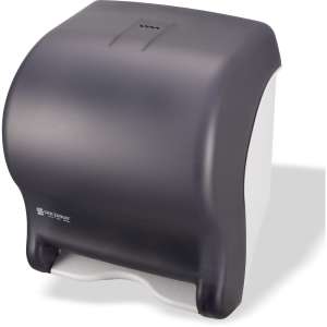 SAJT8000TBK, San Jamar,  Classic Tear-N-Dry Essence Roll Towel Dispenser, Black